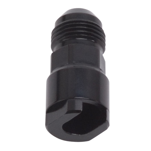Russell Performance -8AN Male to 3/8in SAE Quick-Disconnect Female (Black Single) - 644133