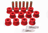 Energy Suspension Rear Spring Set - Red - 3.2128R