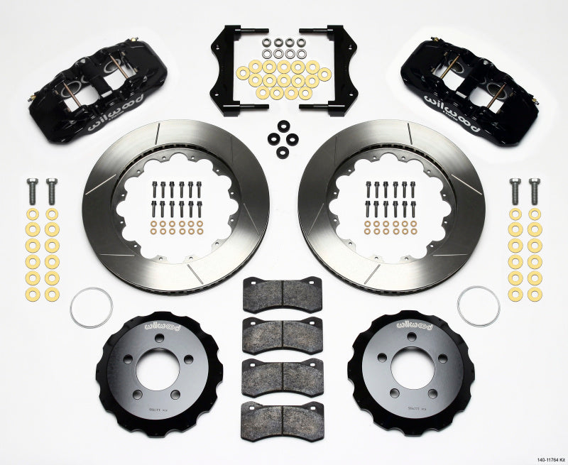 Wilwood AERO6 Front Hat Kit 14.25 2006-10 Magnum/Challngr/Chrgr/300C - 140-11764