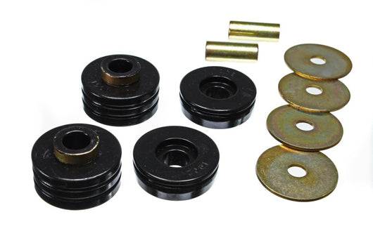 Energy Suspension 66-77 Ford Bronco 4WD Black Transmission Mount Set - 4.1101G