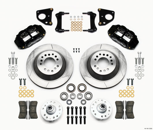 Wilwood Narrow Superlite 6R Front Hub & 1PC Rtr Kit 12.88in 62-72 CDP B & E Body-Drum - 140-12282