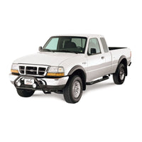 Westin 1998-10 Ford Ranger Signature 3 Nerf Step Bars - Blk - 25-2115