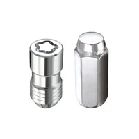 McGard 5 Lug Hex Install Kit w/Locks (Cone Seat Nut) M12X1.75 / 13/16 Hex / 1.815in. L - Chrome - 84560