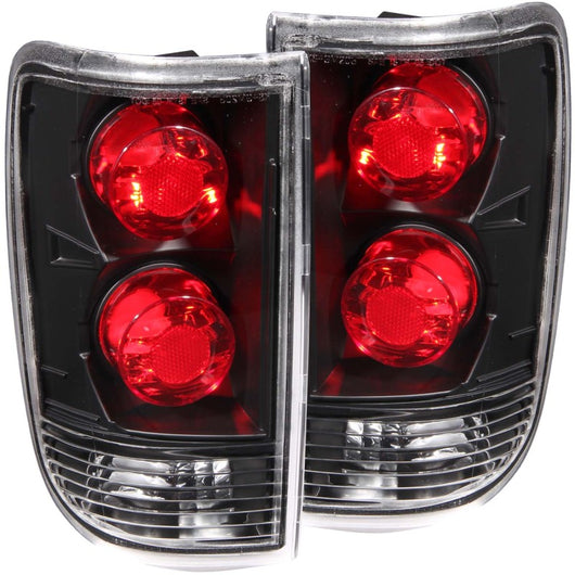 ANZO 1995-2005 Chevrolet Blazer Taillights Dark Smoke - 221173