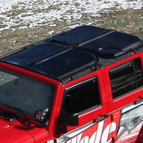 Westin 2007-2017 Jeep Wrangler Skytop Combo Wade Jeep Skytop Combo Front & Rear - Smoke - 72-51066