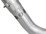aFe LARGE BORE HD 4in 409-SS DPF-Back Exhaust w/Polished Tip 11-14 Ford Diesel Trucks V8-6.7L (td) - 49-43065-P