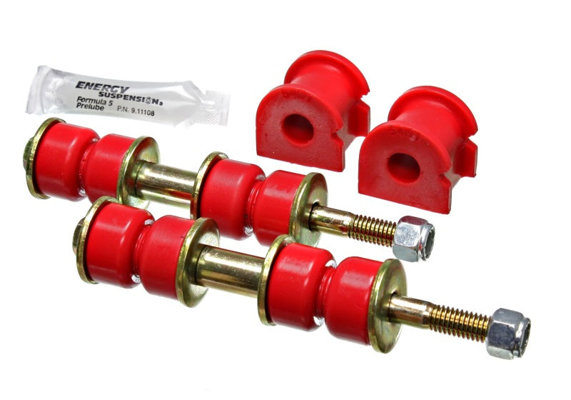 Energy Suspension 13Mm Rear Swaybar Bushing Set - Black - 4.5169G