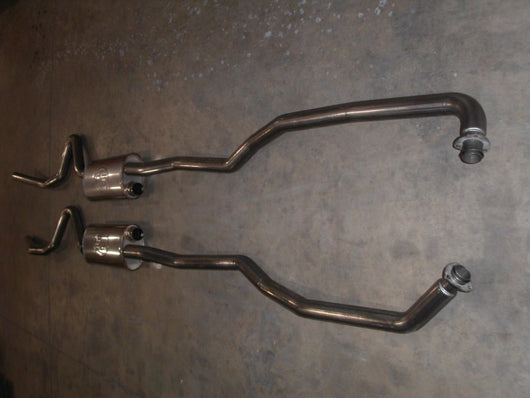 Stainless Works Chevy Chevelle Small Block 1968-72 Exhaust Stainless Factory Connect - CV69SB0S