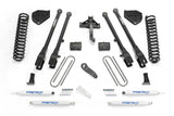 Fabtech 17-19 Ford F250/350 4WD Gas 6in 4 Link System w/Perf. Shocks - K2257