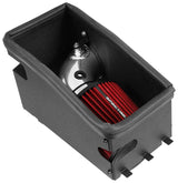 Spectre 11-14 Ford Taurus SHO 3.5L V6 F/I Air Intake Kit - Polished w/Red Filter - 9022