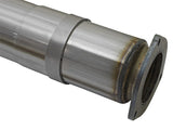 aFe LARGE BORE HD 5in 409-SS DPF-Back Exhaust w/Polished Tip 2017 Ford Diesel Trucks V8 6.7L (td) - 49-43090-P