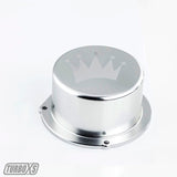 Turbo XS 15-16 Subaru WRX Billet Aluminum Vacuum Pump Cover - Silver - txs-W15-VPC-SIL