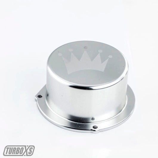 Turbo XS 15-16 Subaru WRX Billet Aluminum Vacuum Pump Cover - Silver - txs-W15-VPC-SIL