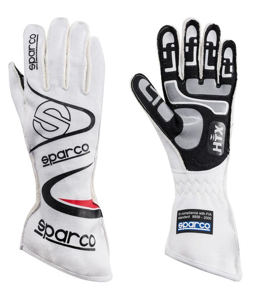 Sparco Gloves Arrow 11 White - 001352A11BINR