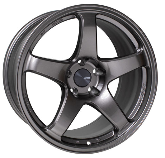 Enkei PF05 19x8 5x114.3 45mm Offset 75mm Bore Dark Silver Wheel - 527-980-6545DS