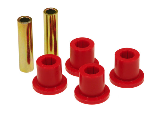 Prothane 87-96 Jeep Wrangler Front or Rear Frame Shackle Bushings - Red - 1-803