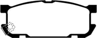 EBC 01-03 Mazda Miata MX5 1.8 (Sports Suspension) Greenstuff Rear Brake Pads - DP21453