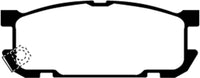 EBC 01-03 Mazda Miata MX5 1.8 (Sports Suspension) Ultimax2 Rear Brake Pads - UD891