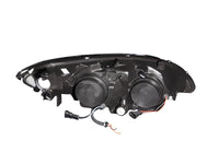 ANZO 2004-2005 Honda Civic Projector Headlights w/ Halo Black - 121059