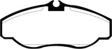 EBC 99-03 Land Rover Discovery (Series 2) 4.0 Greenstuff Front Brake Pads - DP61037
