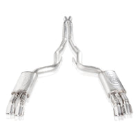 Stainless Works 18+ Ford Mustang GT Redline Cat-Back Performance Connect X-Pipe w/ Active Valves - M18CBXPCV
