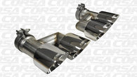Corsa 15-16 Ford Mustang GT 5.0 Polish Quad Tips Kit - 14333