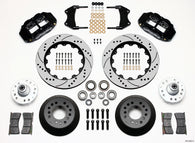Wilwood Narrow Superlite 6R Front Hub Kit 14.00in Drilled WWE ProSpindle - 140-9920-D