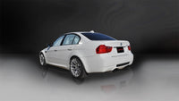 Corsa 08-12 BMW M3 E90 Black Sport Cat-Back Exhaust - 14569BLK