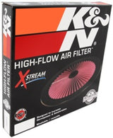 K&N X-Stream Top Filter X-Stream 14 inch OD Black - 66-1401