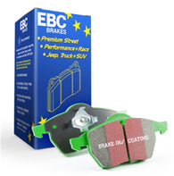 EBC 00-02 Dodge Ram 2500 Pick-up 5.2 2WD (Pad with wear sensor) Greenstuff Front Brake Pads - DP61640