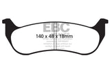 EBC 05-07 Chrysler Pacifica 3.5 Greenstuff Rear Brake Pads - DP21668