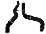 aFe Bladerunner 3in Black Intercooler Hot and Cold Side Tubes 14-15 Dodge Ram 1500 EcoDiesel V6 3.0L - 46-20174-B