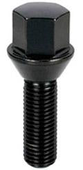 Project Kics 35MM THREAD / 60MM TOTAL Black Special Wheel Lug Bolt For Bmw - 12X1.50 - WF301BL