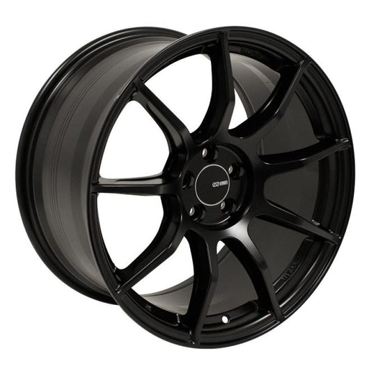 Enkei TS9 18x8.5 5x112 42mm Offset 72.6mm Bore Black - 492-885-4442BK