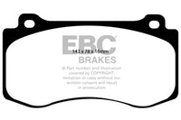 EBC 05-10 Chrysler 300C 6.1 SRT8 Yellowstuff Front Brake Pads - DP41764R