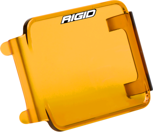 Rigid Industries Protective Polycarbonate Cover - Dually/D2 - Amber - 201933