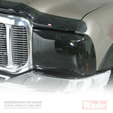 Westin 1991-1996 Jeep Wrangler (square lights) Wade Headlight Covers 2pc - Smoke - 72-50276