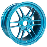 Enkei RPF1 18x9.5 5x114.3 38mm Offset 73mm Bore Emerald Blue Wheel - 3798956538EB