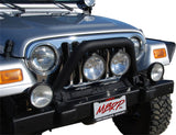 MBRP 97-06 Jeep Wrangler JK Front Light Bar/Grill Guard System - 131086