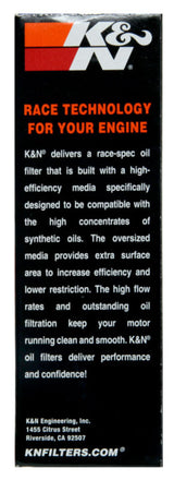 K&N 1.625in OD x 5.05in H Oil Filter - KN-650