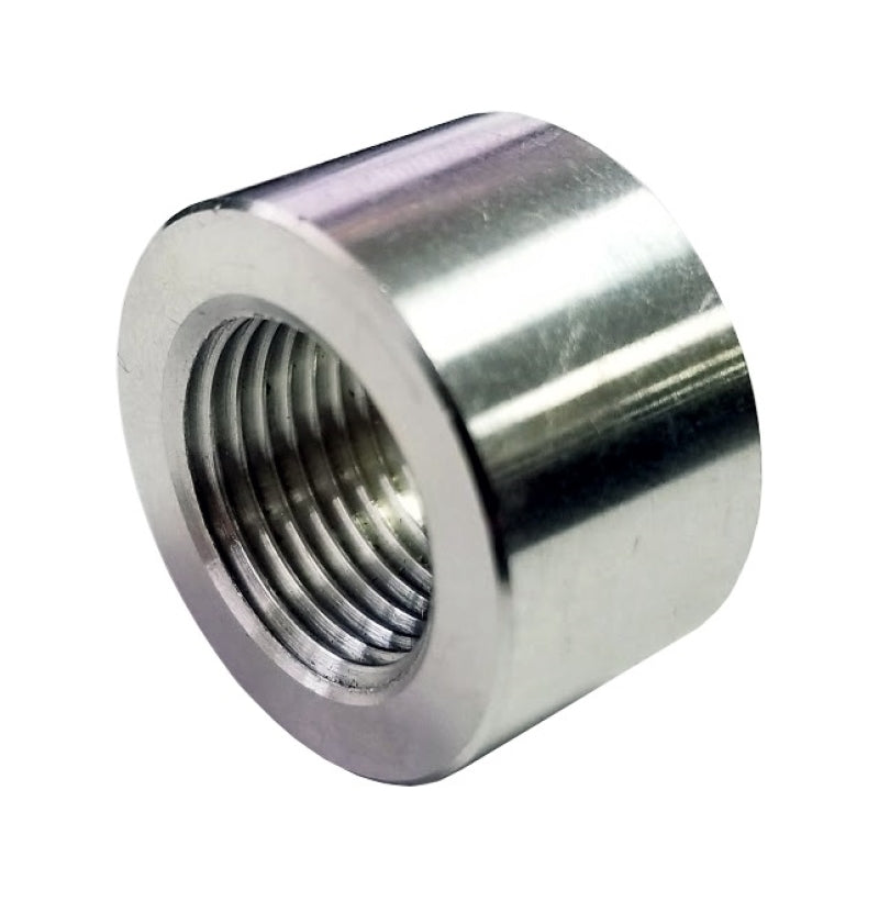 Torque Solution Weld Bung 3/8in (-18) NPT Female Aluminum - TS-UNI-415A