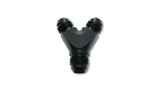 Vibrant -4AN x -4AN x -4AN Y-Adapter Fitting - Aluminum - 10804