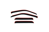 AVS 04-15 Nissan Armada Ventvisor In-Channel Front & Rear Window Deflectors 4pc - Smoke - 194134