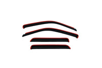 AVS 02-06 Honda CR-V Ventvisor In-Channel Front & Rear Window Deflectors 4pc - Smoke - 194459
