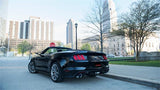 Corsa 15-16 Ford Mustang GT Convertible 5.0L V8 Polished Sport Cat-Back Dual Rear Exit - 14341