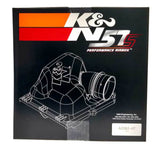 K&N Performance Intake Kit  07-10 Fiat Grand Punto /10-12 Punto Evo/12-13 Punto / 08-13 Alpha Mito - 57S-3300