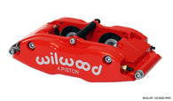 Wilwood Caliper-BNSL4R-Red 1.25in Pistons 1.10in Disc - 120-8062-RRD