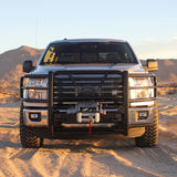 Westin 2015-2018 Ford F-150/F-150 XL SSV HDX Winch Mount Grille Guard - Black - 57-93835