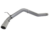 aFe LARGE Bore HD Exhausts 5in DPF-Back SS-409 2016 Nissan Titan XD V8-5.0L CC/SB (td) - 49-46112-P