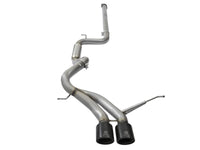 aFe Takeda 3in SS Exhaust Cat-Back 13-16 Ford Focus ST 2.0L Black Tips - 49-33083-B